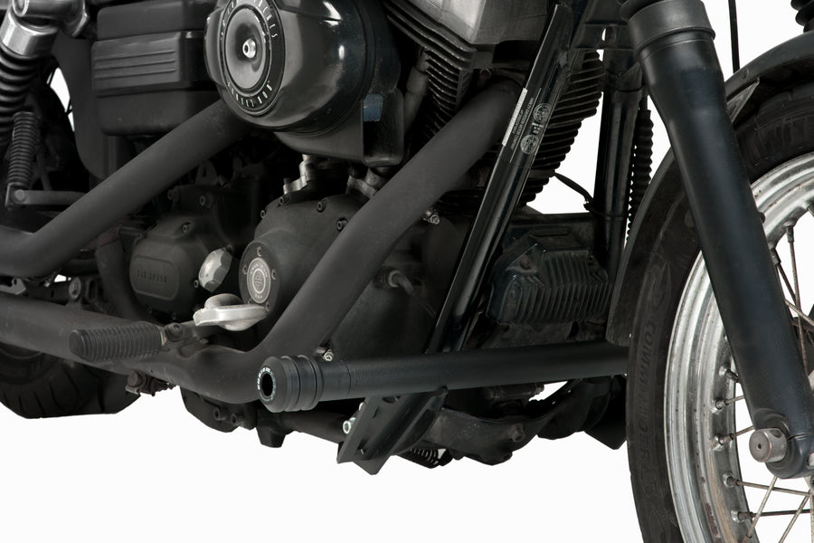 HARLEY DAVIDSON DYNA LOW RIDER FXDL [2017] – Opie Crash Bar – musta
