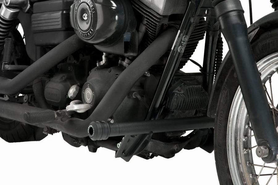 HARLEY DAVIDSON DYNA LOW RIDER FXDL [2017] – Opie Crash Bar – musta