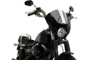HARLEY-DAVIDSON DYNA STREET BOB FXDB-I [2006] - Dark Night Half Fairing | Tinted | PUIG 21095H
