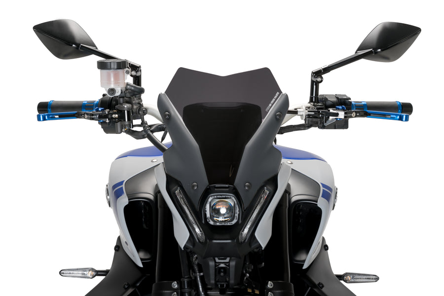 KTM 890 DUKE R [2025] – Taustapeili Top-Tech I – Musta