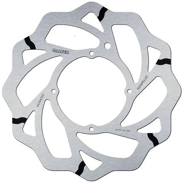 KTM SX 85 19/16 [2015-2017, 2020, 2022-2024] - BRAKE DISC FIXED WAVE GROOVED OVERSIZE – Picture 2