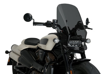 HARLEY DAVIDSON SPORTSTER S RH 1250 S [2024] - Uuden sukupolven Touring tuulilasi | Voimakkaan sävyinen | PUIG 21322F