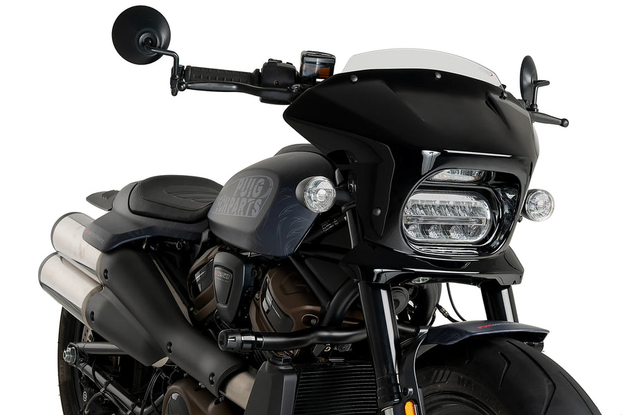 HARLEY DAVIDSON SPORTSTER S RH 1250 S [2024] - Fury Sport Lampenverkleidung | Klar | PUIG 21325W