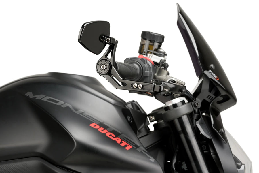 KTM RC 390 [2025] – Jarruvivun suojaus taustapeilillä Pro – Musta