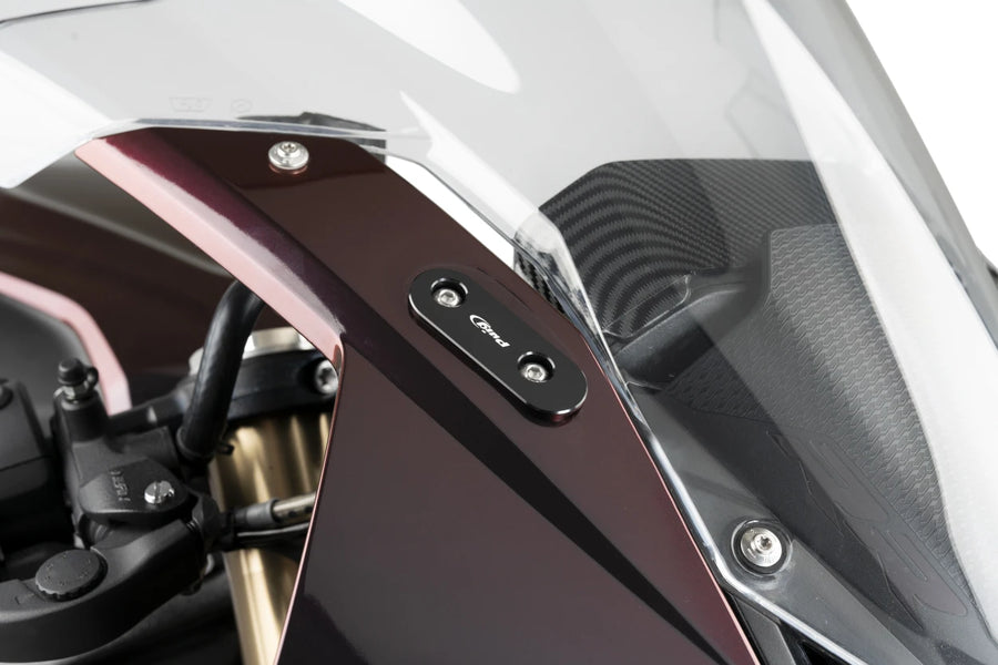 BMW S 1000 RR [2025] – Taustapeilien suojukset – Musta