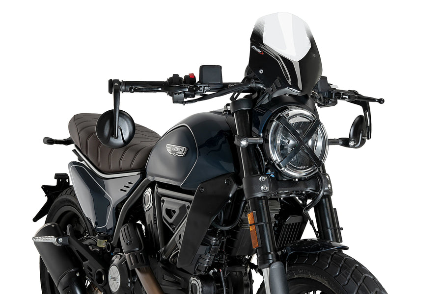 DUCATI SCRAMBLER FULL THROTTLE [2025] - New Generation Sport Windschild | Klar | PUIG 21580W
