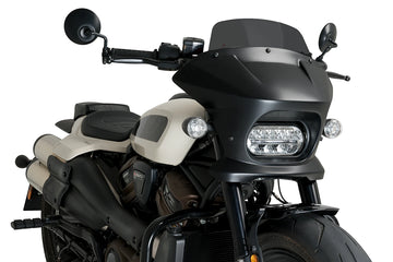 HARLEY-DAVIDSON SPORTSTER S RH 1250 S [2024] - Fury Touring lampun kansi | Voimakkaan sävyinen | PUIG 21588F
