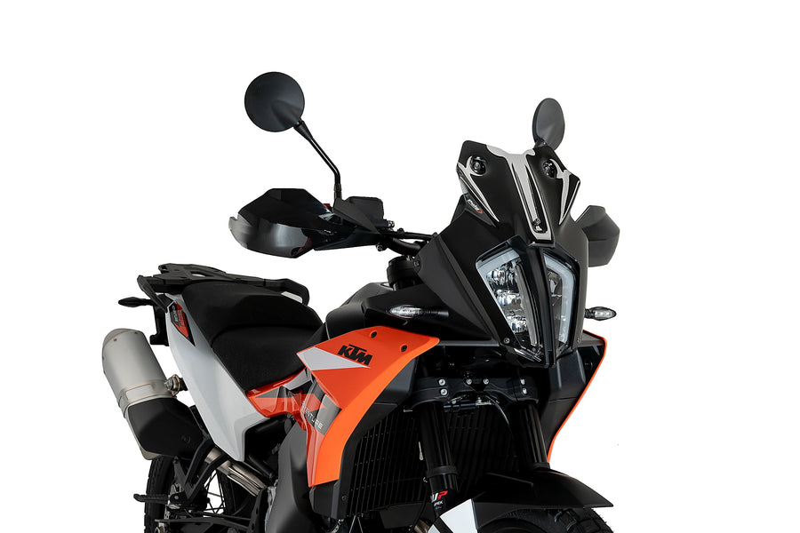 KTM 890 ADVENTURE R [2025] - PUIG-urheilunäyttö | Musta | PUIG 21610N