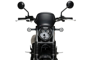 HONDA CL 500 [2025] - PUIG-etupaneeli ABS | Mattamusta | PUIG 21635J