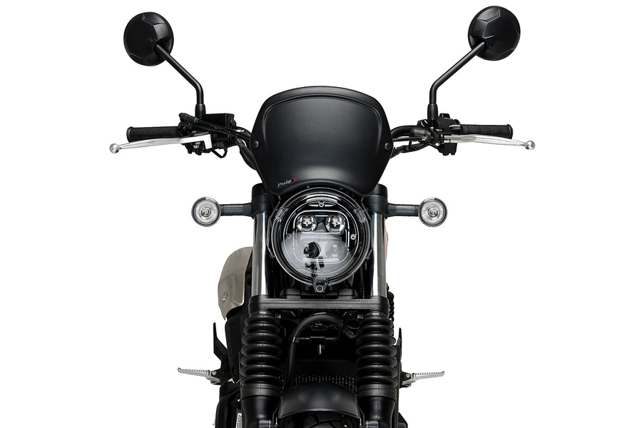 HONDA CL 500 [2025] - PUIG-etupaneeli ABS | Mattamusta | PUIG 21635J