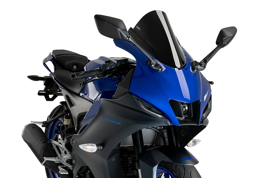 YAMAHA YZF-R125 [2025] - Z-Racing screen | Black | PUIG 21715N