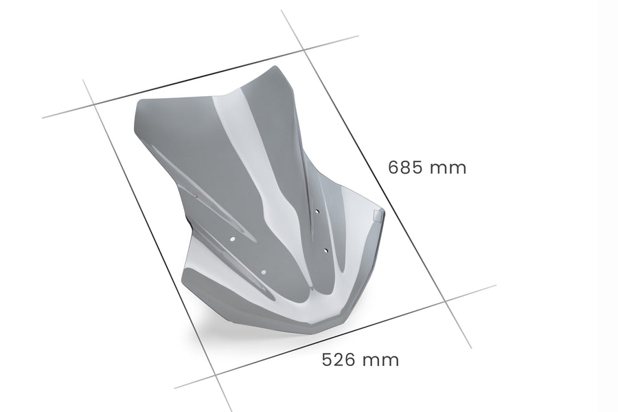 BMW R 1300 GS TROPHY [2025] – Touring Screen Plus – läpinäkyvä