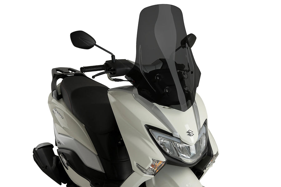 SUZUKI BURGMAN STREET 125EX [2025] - V-Tech Line Touring Windshield | Heavily toned | PUIG 21926F