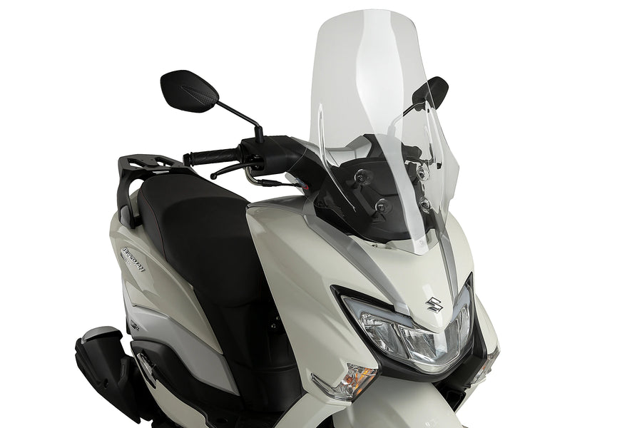 SUZUKI BURGMAN STREET 125EX [2025] - V-Tech Line Touring Windshield | Clear | PUIG 21926W