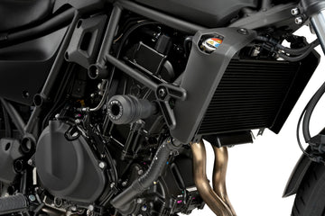 KAWASAKI ELIMINATOR 500 SE [2025] – Frame Crash Pads Vintage 2.0 – musta