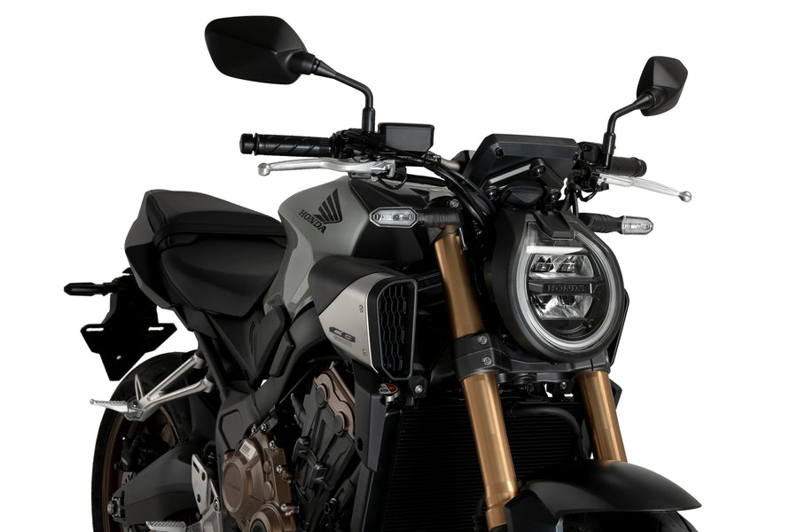 HONDA CB 650 R NEO SPORTS CAFE [2025] – Retro-Verkleidungscheibe – Schwarz