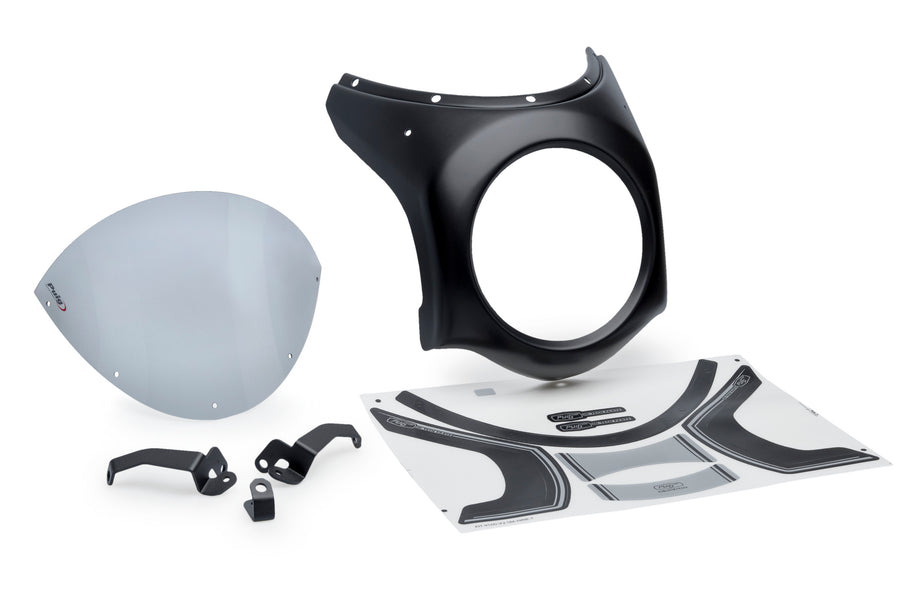 HONDA CB 650 R NEO SPORTS CAFE [2025] – Retro-Verkleidungscheibe – Schwarz