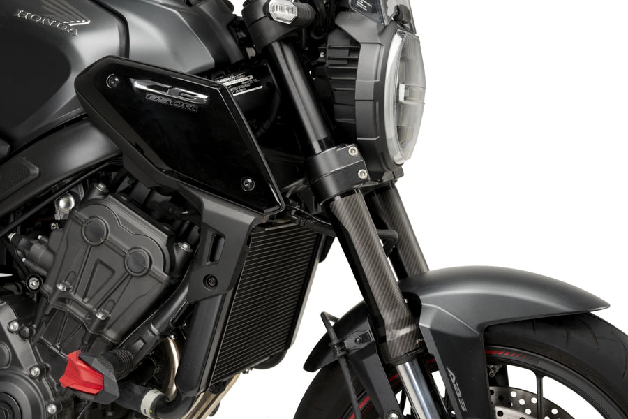 KTM RC 390 [2025] – Haarukan suojasarjan tarra – Carbon look