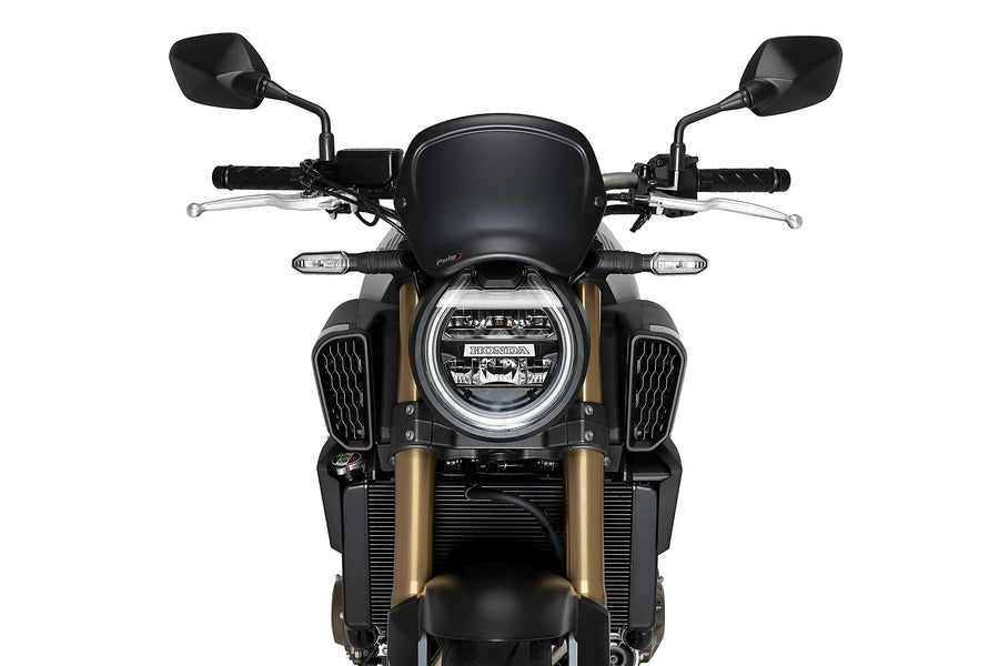 HONDA CB650R NEO SPORTS CAFE [2025] - Frontplatte aus ABS | Mattschwarz | PUIG 22138J