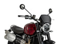 TRIUMPH SCRAMBLER 1200X [2025] – ALU Frontplatte – Schwarz-2