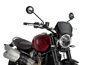 TRIUMPH SCRAMBLER 1200X [2025] – Etupaneeli ABS – Mattamusta - 0