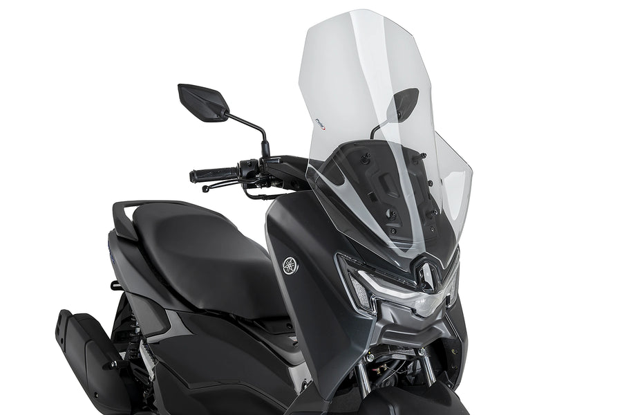 YAMAHA NMAX 125 TECH MAX [2025] - V-Tech Line Touring tuulilasi | Tyhjennä | PUIG 22407W