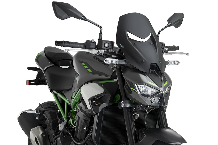 KAWASAKI Z 900 SE [2025] - New Generation Touring Windschild | Mattschwarz | PUIG 22440J
