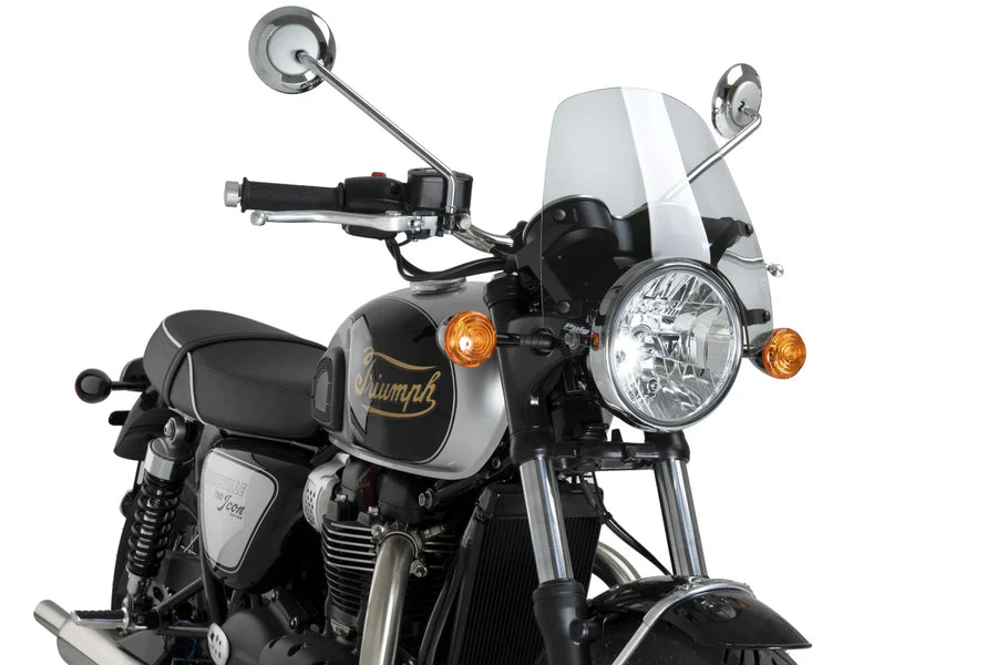 TRIUMPH BONNEVILLE T 120 BLACK [2025] – R-Racer Scheibe – Getönt