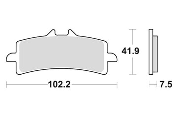 KTM 890 RC 8 C [2022] - Dual Sinter brake pads