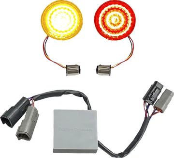 Harley Davidson FXS [MUKAUTETTU DYNAMIIKA] – SMART LED Bullet -suuntavilkut