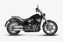 harley-davidson street bob [ZARD] – Overlapped Slip-Ons Schalldämpfer für HD-SOFTAIL M8-5