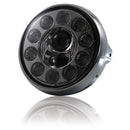 LED-Scheinwerfer "British Style" 7"