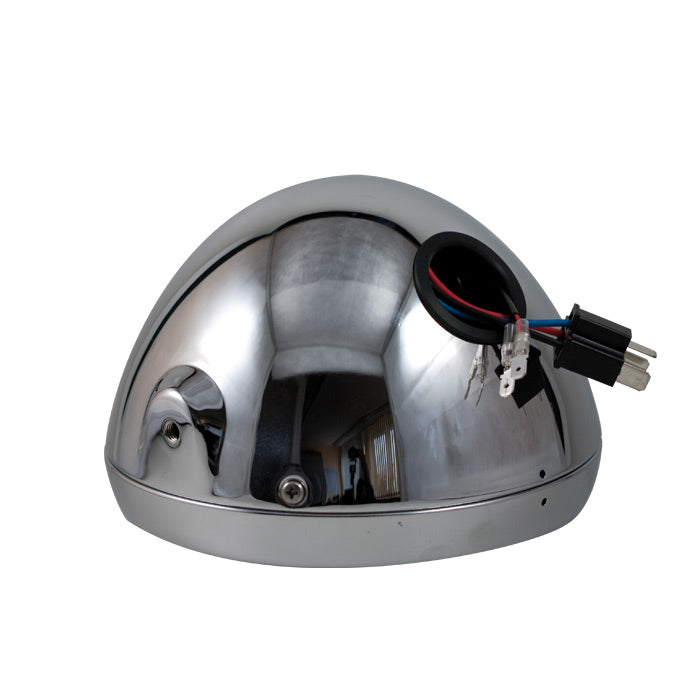 LED-Scheinwerfer "British Style" 7"