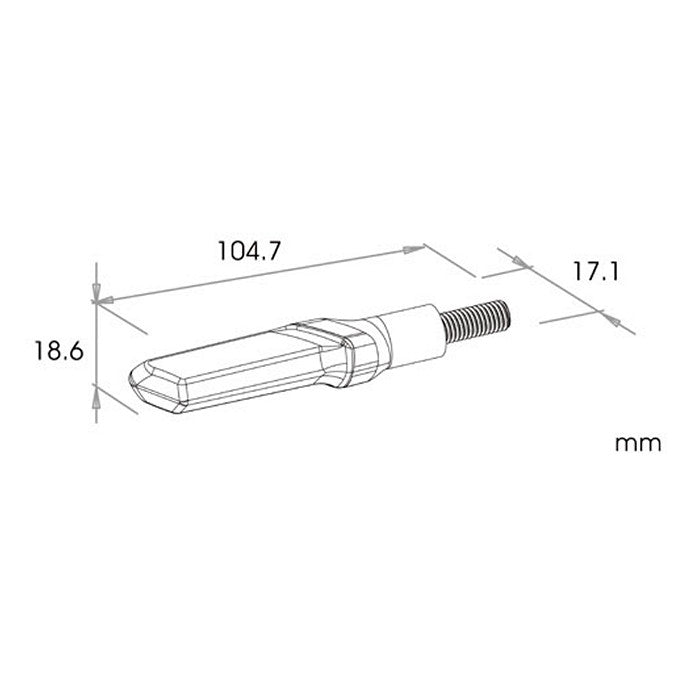 LED-Blinker "VETRO"