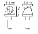 LED-Lenkerendenblinker "KNIGHT"