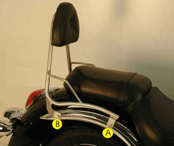 Kawasaki vn 900 CLA [2006-2017] - Sissybar ilman matkalaukkuja - 0