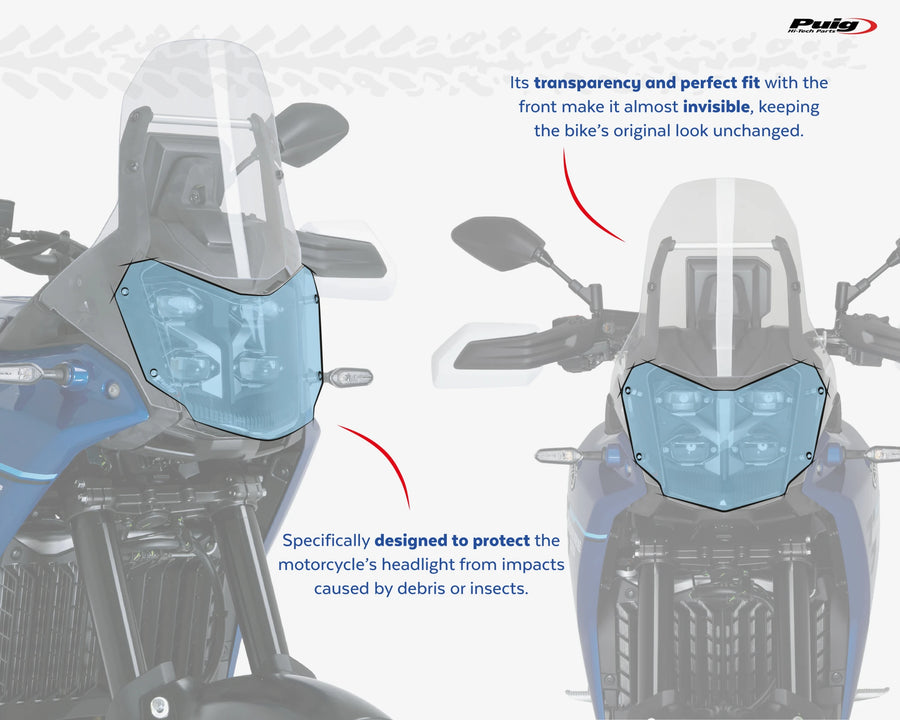 YAMAHA TENERE 700 RALLY EDITION [2025] – Ajovalosuoja – Läpinäkyvä