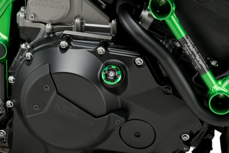 KAWASAKI Z H2 [2025] – Moottoriöljyn tyhjennystulppa TRACK – Musta