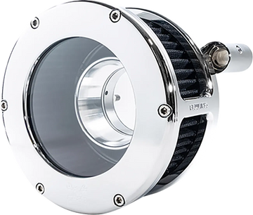 Harley-Davidson FXSTSSE3 1800 Softail Springer CVO [2009] - BA Luftfilterkit – Oberfläche: Schwarz, Verchromt, Klar – Bild 1