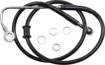 harley davidson flstc [DRAG SPECIALTIES] - Jatkettu ruostumattomasta teräksestä valmistettu jarruputki