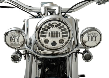 Harley-Davidson Flht 1340 Electra Glide Standard [1986, 1988] - 4-1/2" LED fog light - picture 2