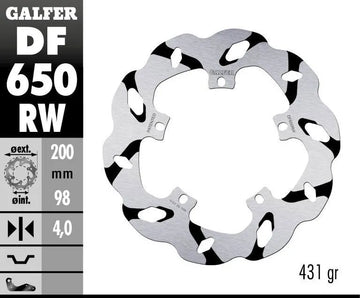 Piaggio HEXAGON 180 GTX Super [2000, 2002] - Wave® brake disc – picture 2