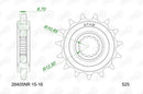 Kawasaki Versys 1100 SE [2025-2026] - Kettenkit 525 XHR4 - 15/42-116 - Standard Kettenrad Stahl