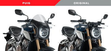 HONDA CB 650 R NEO SPORTS CAFE [2023] – Retroverhoiluverkko – Läpinäkyvä - 0