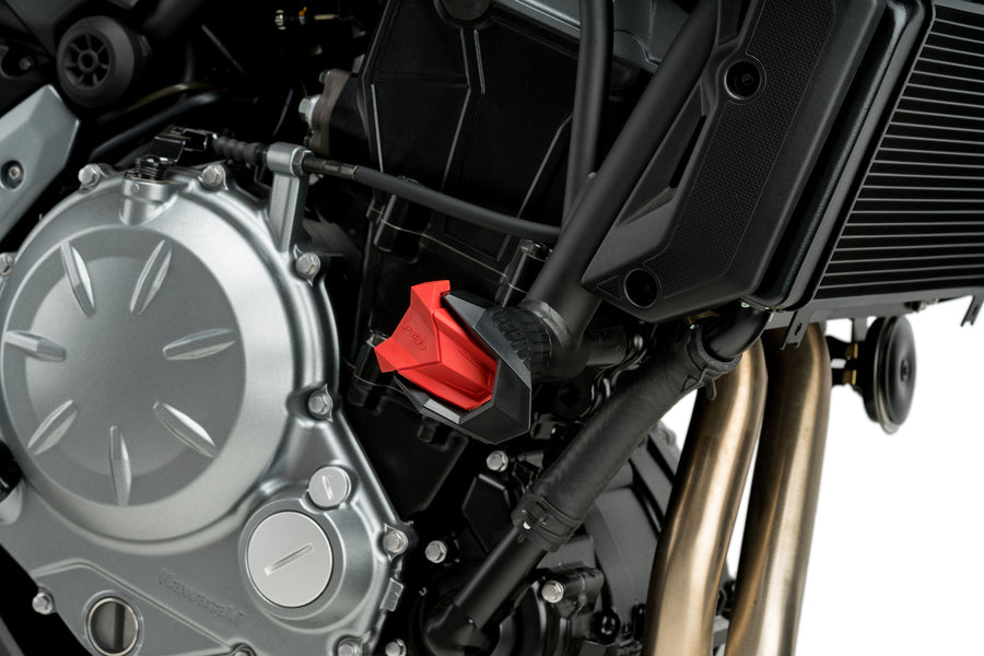 KTM 390 DUKE [2025] – Sturzpads R19 – Schwarz