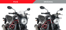 SUZUKI SV 650 [2025] – Retro windshield – Tinted-1