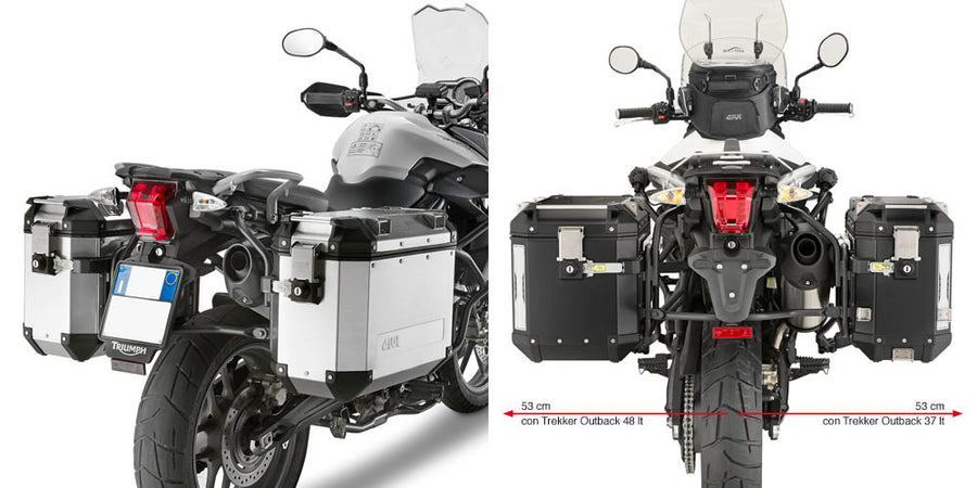 TRIUMPH TIGER 800 [2011-2017] - Gepäckträger für Trekker Outback