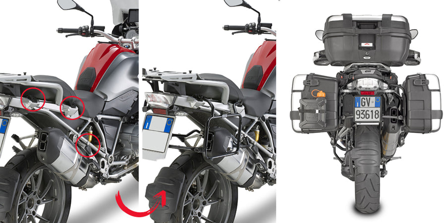 BMW R 1200 GS ADVENTURE [2014-2018] - Pikalukitus sivukotelon pidike