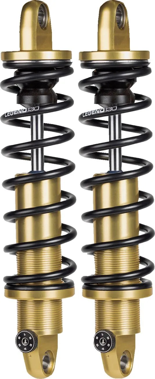 Harley-Davidson FLTRXL 1923 Road Glide Limited 117 [2026] - REVO-A Adjustable FL shock absorber - Surface: Anodized, Gold - Item no. 1310-1740 – Image 1
