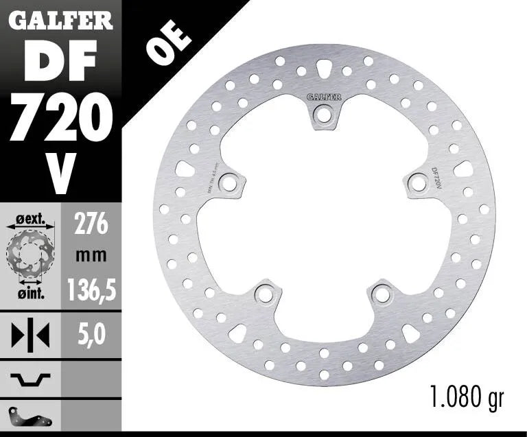 Bmw R 1200 Rt ABS [2015-2016] - Bremsscheibe Fest Rund – Bild 2